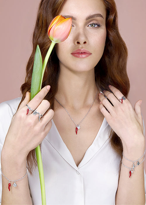 Tamaris Franka Bracciale Donna In Acciaio Inox Oro Rosa Con Perle Coltivate | Gioiello Regolabile 18+3 Cm Con Moschettone | Elegante E Versatile