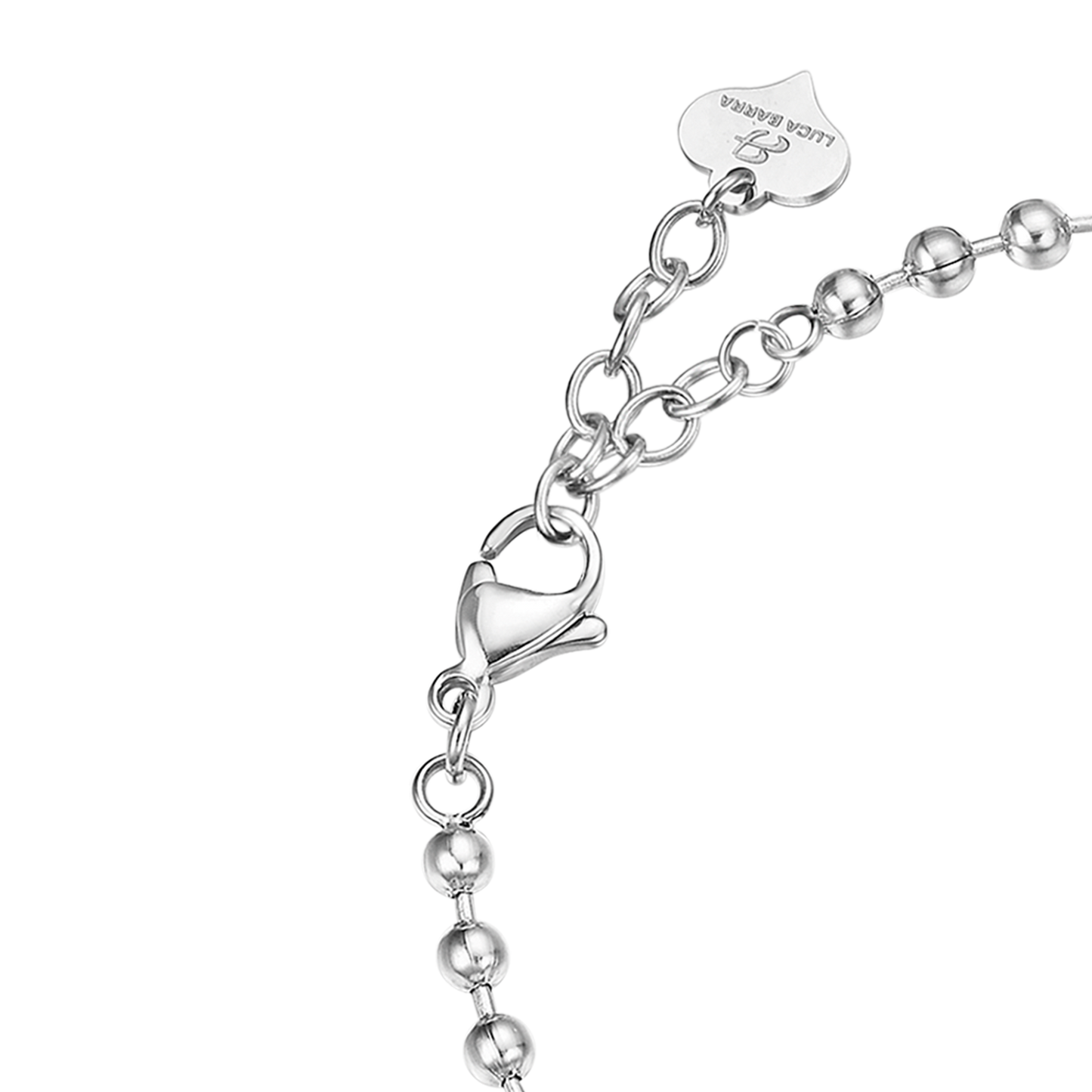 BRACCIALE IN ACCIAIO CON CIONDOLO IN METALLO "SEI LA MIA VITA"