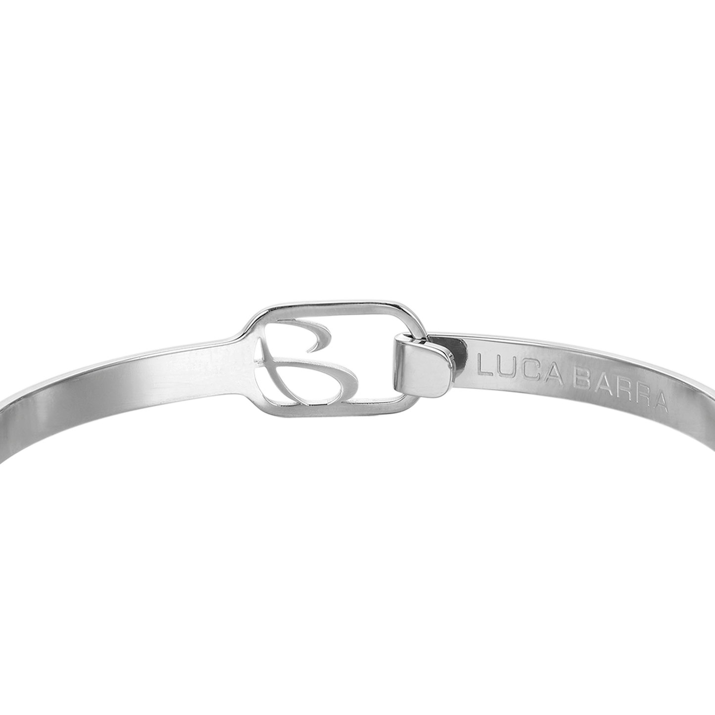 BRACCIALE IN ACCIAIO RIGIDO "NON FATEVI RUBARE LA SPERANZA"