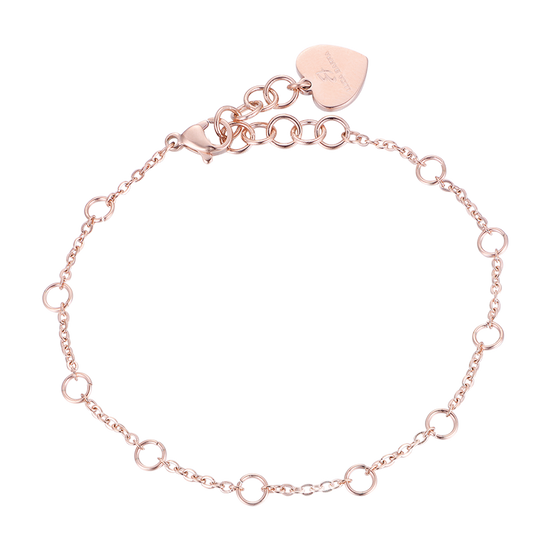 BRACCIALE DONNA IN ACCIAIO CON CERCHI