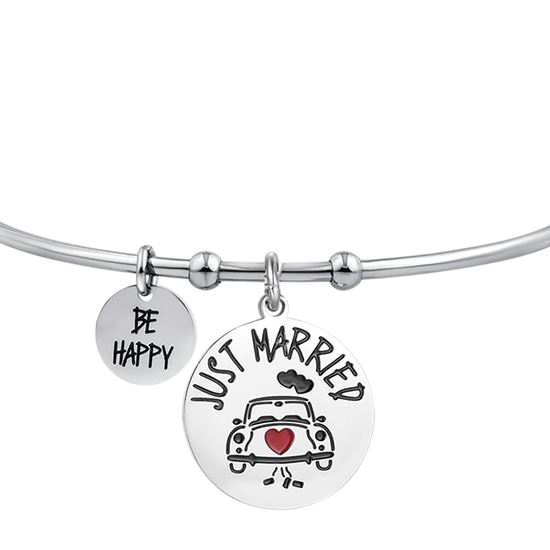 BRACCIALE DONNA IN ACCIAIO JUST MARRIED