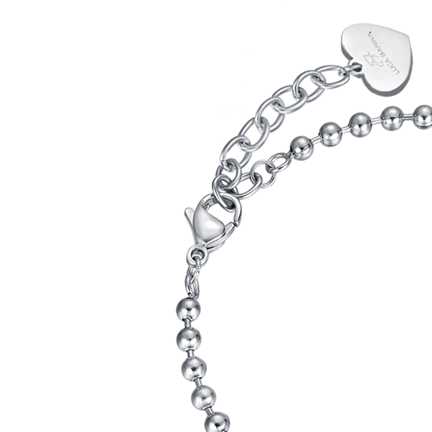 BRACCIALE DONNA IN ACCIAIO CON FRASE MI FACCIO DESIDERARE