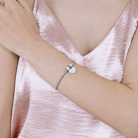 Bracciale in Acciaio con Cuore Sacro Luca Barra BK2429 - Gioielleria Bacile Bracciale in Acciaio con Cuore Sacro Luca Barra BK2429 - Gioielleria Bacile
