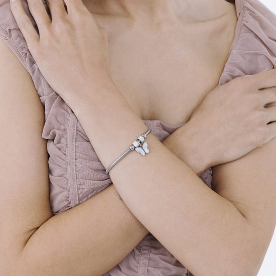 10:10 Bracciale Donna In Acciaio Inossidabile Placcato Maglie 10:10 Bracciale Donna In Acciaio Inossidabile Placcato Maglie