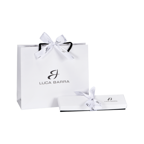 BRACCIALE IN ACCIAIO IP GOLD CON FARFALLA CON CRISTALLI BIANCHI