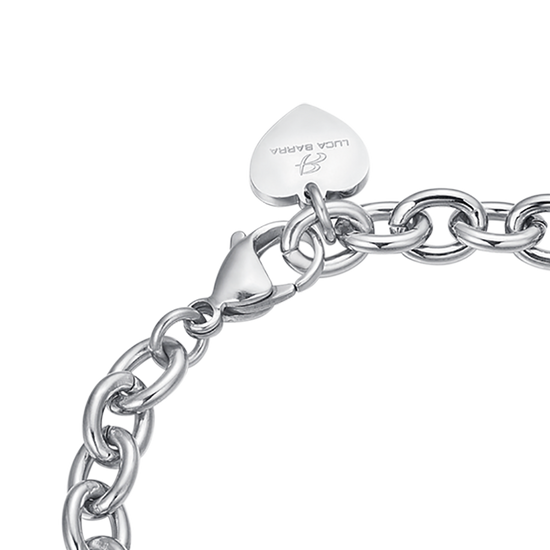 BRACCIALE DA DONNA IN ACCIAIO NULLA ACCADE PER CASO