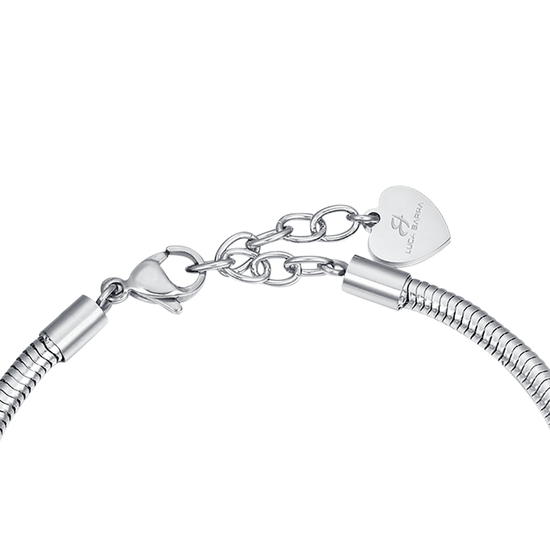 BRACCIALE IN ACCIAIO CON CHARMS LUCKY