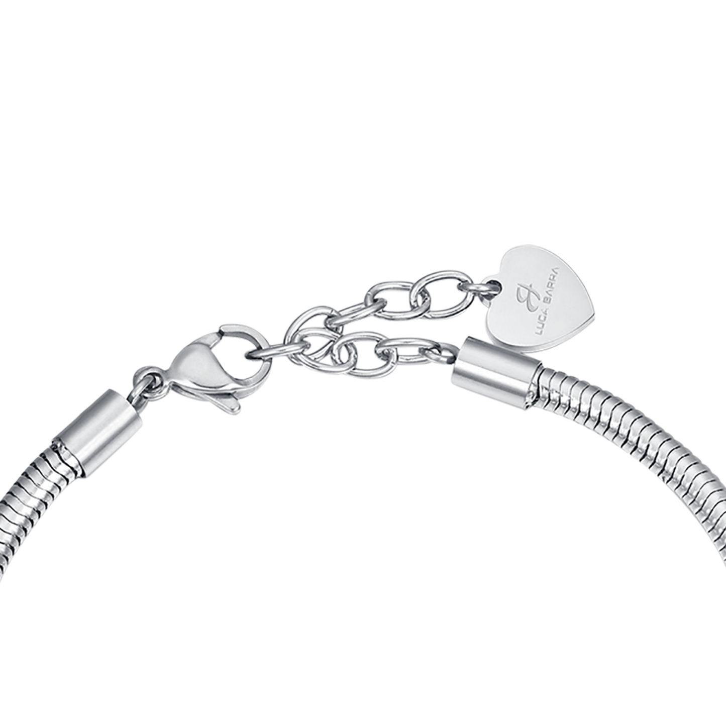 BRACCIALE IN ACCIAIO CON CHARMS LUCKY
