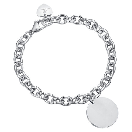 Luca Barra Bracciale Donna in Acciaio ip Gold con Perle con Cristallo Bianco. La referenza è BK2515 Luca Barra Bracciale Donna in Acciaio ip Gold con Perle con Cristallo Bianco. La referenza è BK2515