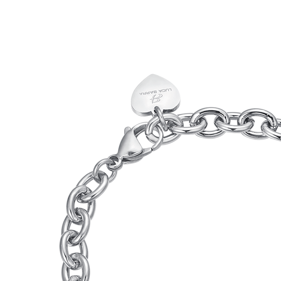 BRACCIALE DONNA PERSONALIZZATO IN ACCIAIO