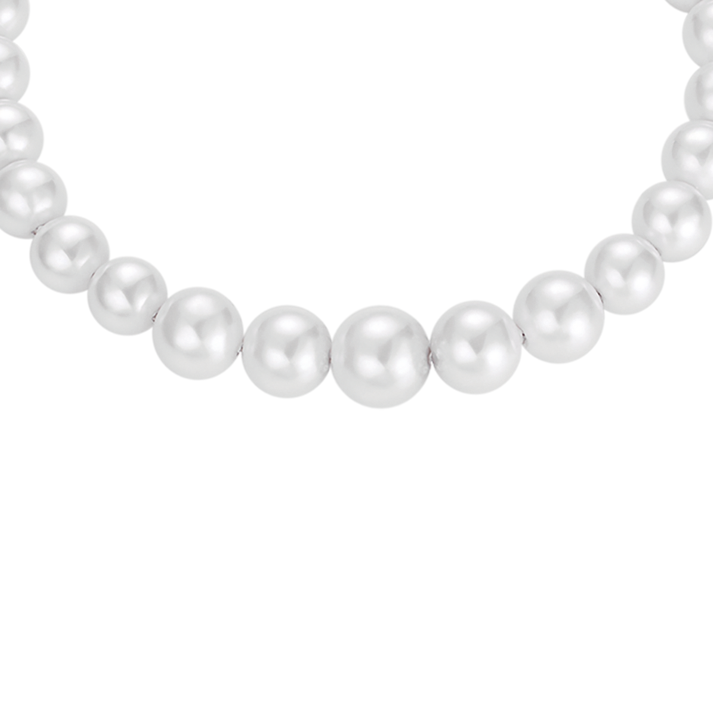 Bracciale Di Perle in Acciaio Donna Luca Barra BK1549 Bracciale Di Perle in Acciaio Donna Luca Barra BK1549