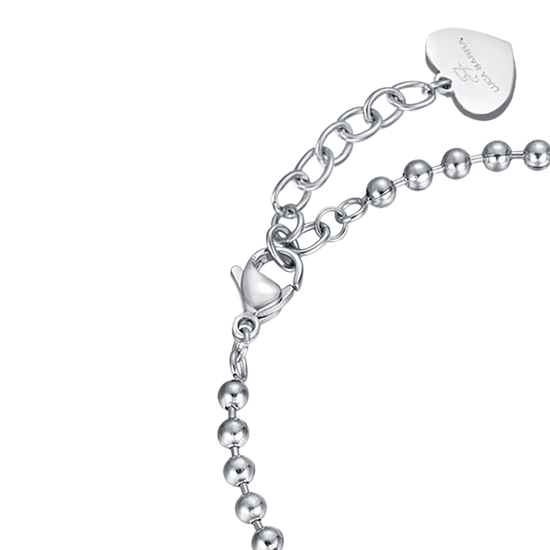 BRACCIALE DONNA PERSONALIZZATO IN ACCIAIO DORATO CON PIASTRA