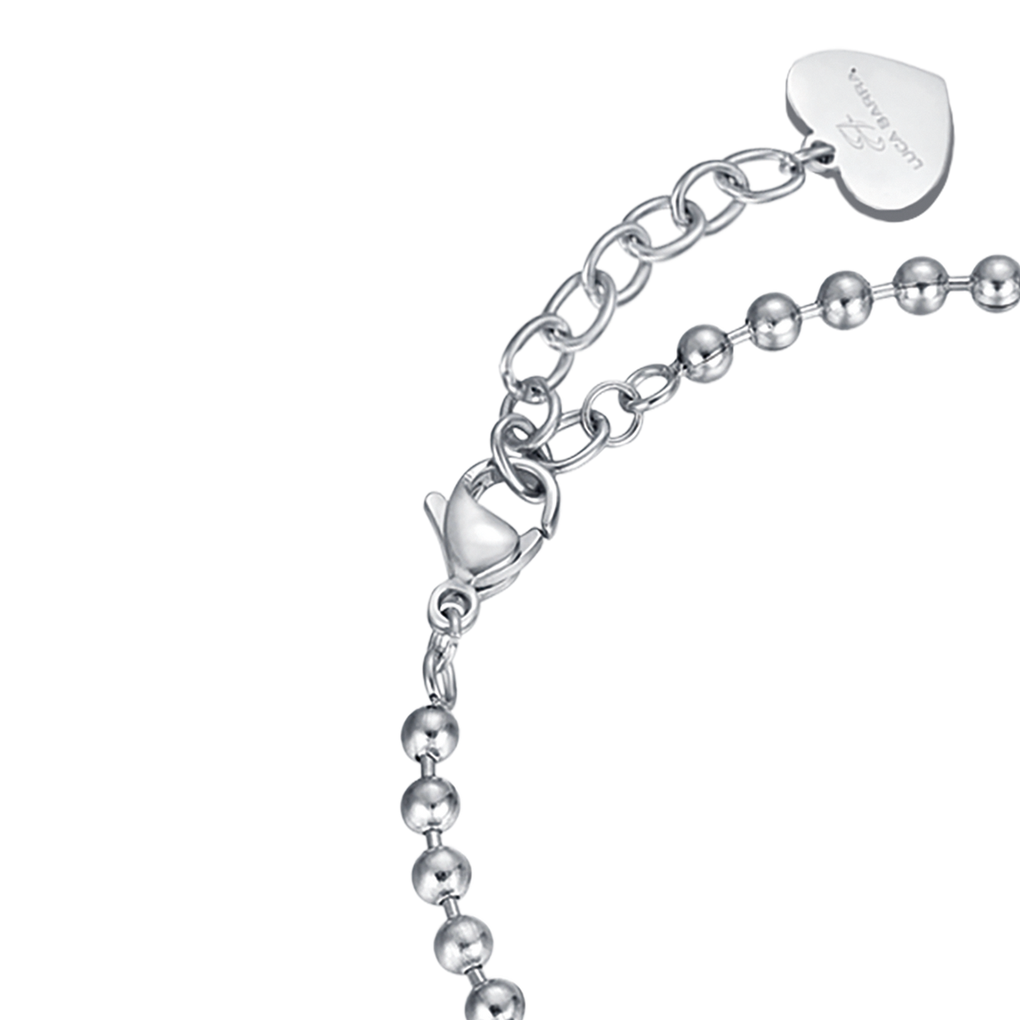 BRACCIALE DONNA IN ACCIAIO L'AMORE E' PER SEMPRE