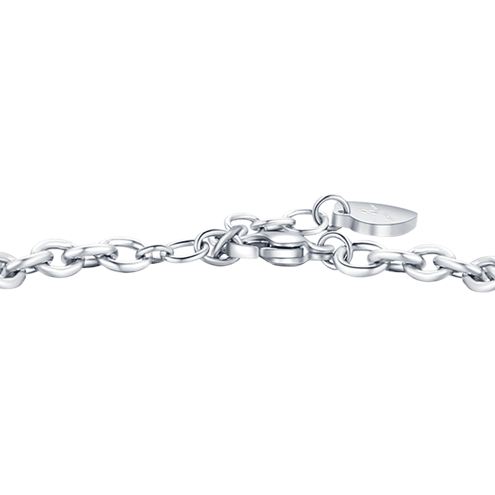 BRACCIALE DONNA IN ACCIAIO CON UNICORNO