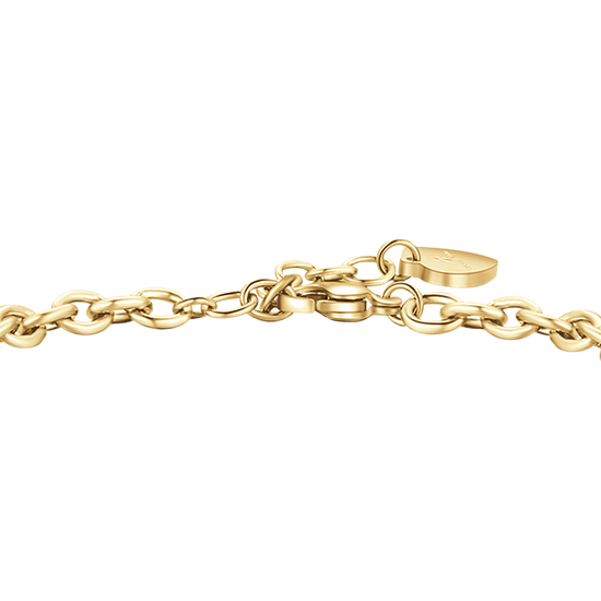 BRACCIALE DONNA IN ACCIAIO DORATO CON STELLA