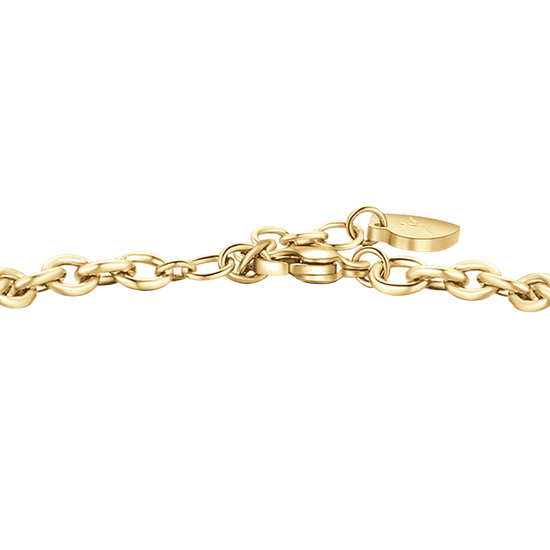 BRACCIALE DONNA IN ACCIAIO DORATO CON FARFALLA
