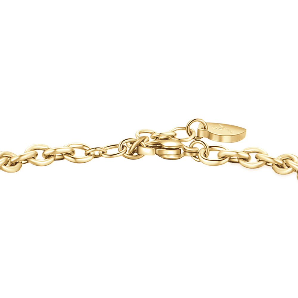 BRACCIALE DONNA IN ACCIAIO DORATO CON FULMINE