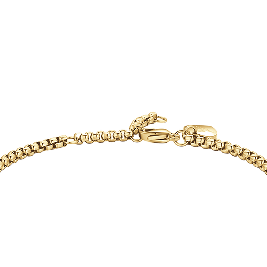BRACCIALE DONNA IN ACCIAIO DORATO CON CERCHIO