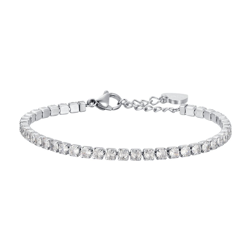 Bracciale tennis cristalli baguette | Marlù Gioielli Bracciale tennis cristalli baguette | Marlù Gioielli