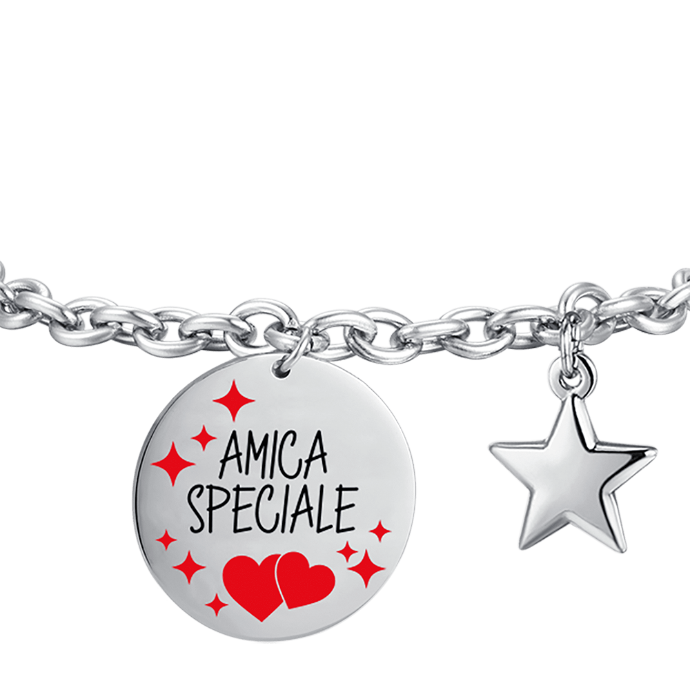 BRACCIALE DONNA IN ACCIAIO AMICA SPECIALE Luca Barra