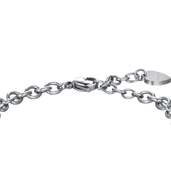 BRACCIALE DONNA IN ACCIAIO TI VOGLIO BENE ZIA
