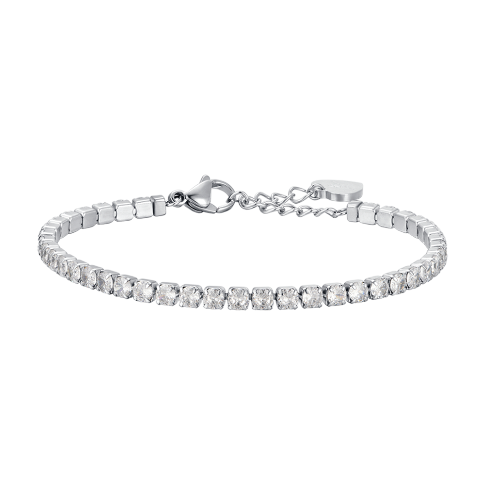 BRACCIALE TENNIS IN ARGENTO 925