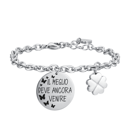 MicLee Bracciale da donna Bracciale in argento 925 Bracciale con MicLee Bracciale da donna Bracciale in argento 925 Bracciale con