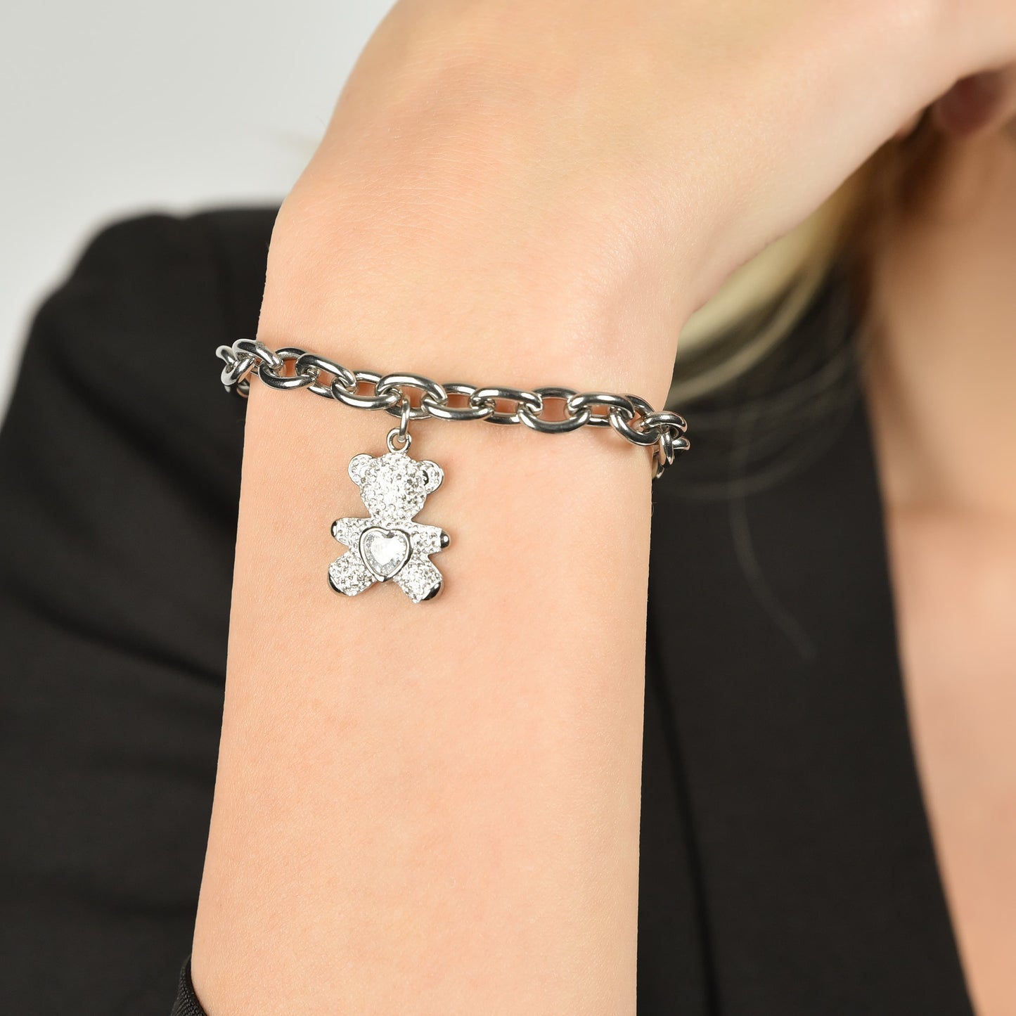 Lulu & Jane Bracciale di perle da Donna in Lega ferro con Perle organiche : Lulu and Jane Lulu & Jane Bracciale di perle da Donna in Lega ferro con Perle organiche : Lulu and Jane