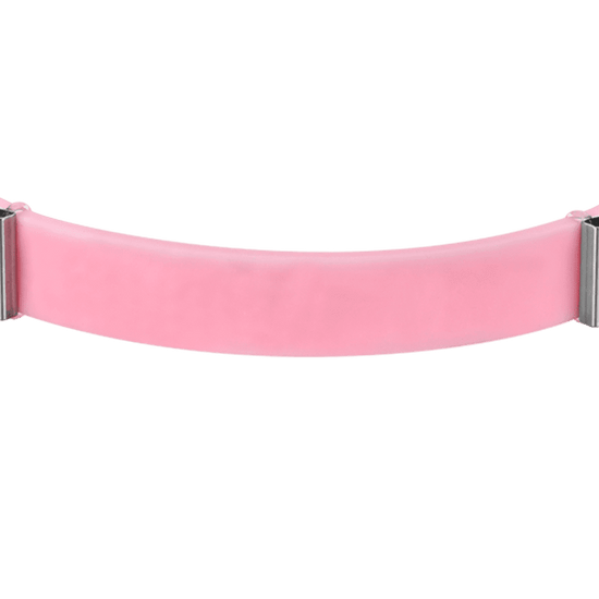BRACCIALE DONNA IN SILICONE ROSA