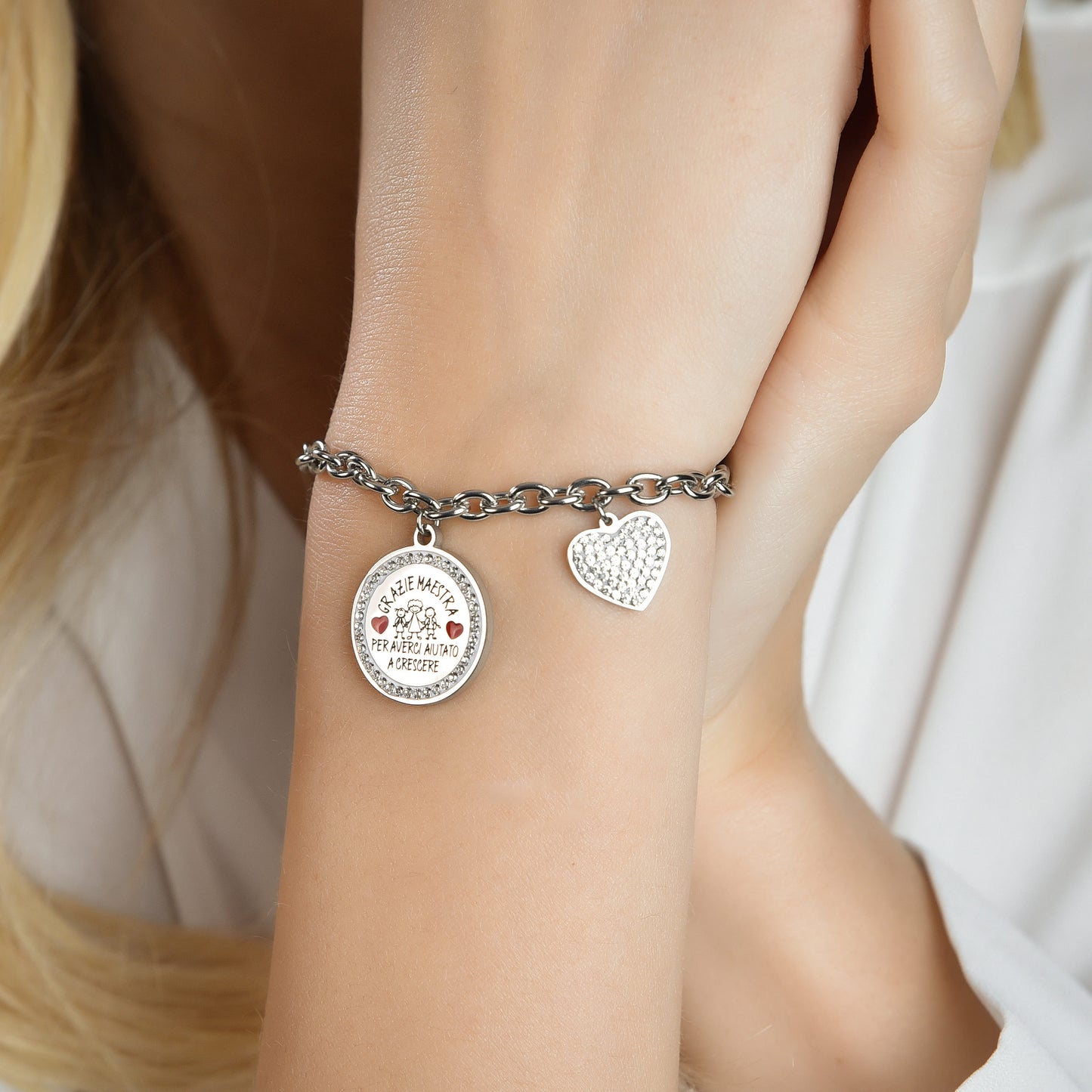 BRACCIALE DONNA RIGIDO PER MAESTRA | SAGA GIOIELLI BRACCIALE DONNA RIGIDO PER MAESTRA | SAGA GIOIELLI