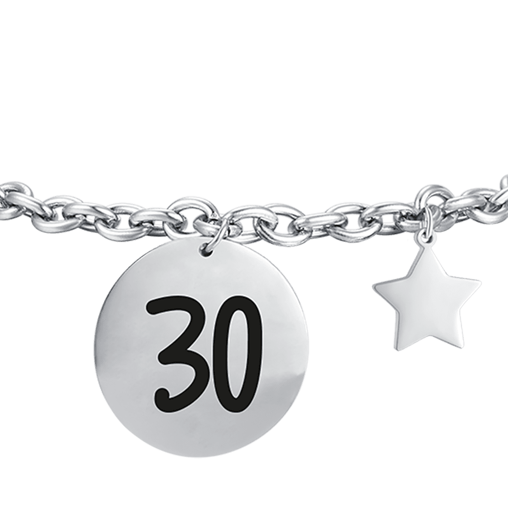 BRACCIALE DONNA IN ACCIAIO 30 IL MEGLIO DEVE ANCORA VENIRE