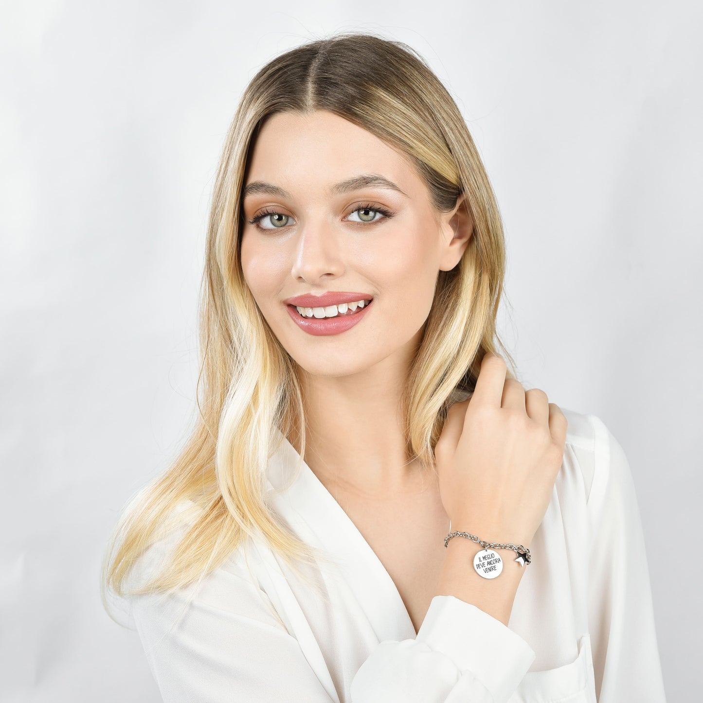 BRACCIALE DONNA IN ACCIAIO 30 IL MEGLIO DEVE ANCORA VENIRE