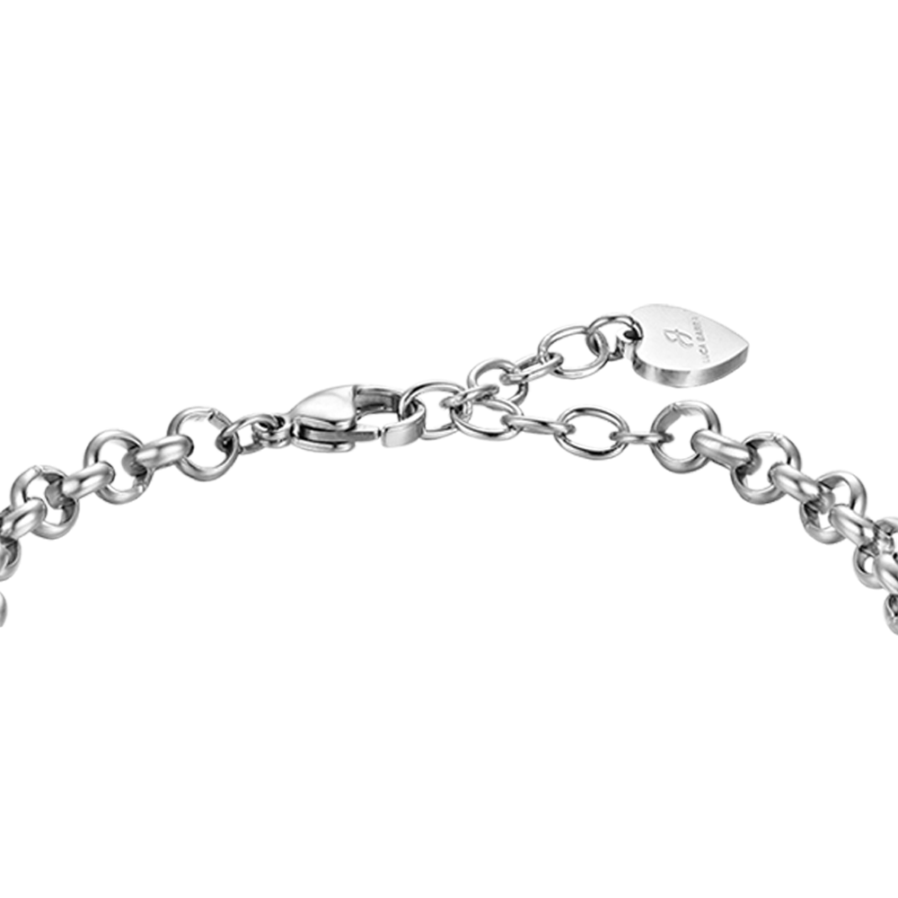 Thiora - Mesh Bracciale Per Donne | Ciondolo Charms | Acciaio Inox Thiora - Mesh Bracciale Per Donne | Ciondolo Charms | Acciaio Inox