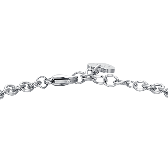 BRACCIALE DONNA IN ACCIAIO AGATA BIANCA BRACCIALE DONNA IN ACCIAIO AGATA BIANCA