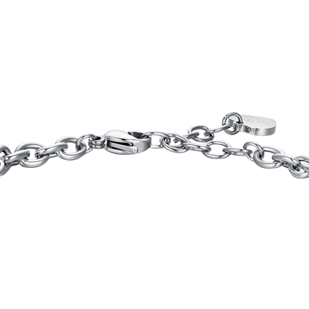 BRACCIALE DONNA IN ACCIAIO SEGNO ZODIACALE TORO PIASTRA