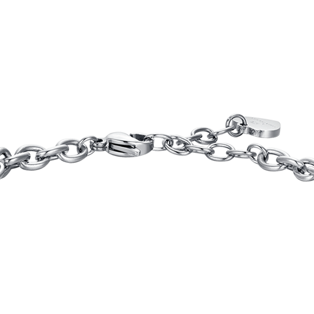 BRACCIALE DONNA IN ACCIAIO SEGNO ZODIACALE CANCRO PIASTRA