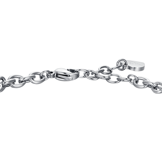 BRACCIALE DONNA IN ACCIAIO SEGNO ZODIACALE BILANCIA PIASTRA