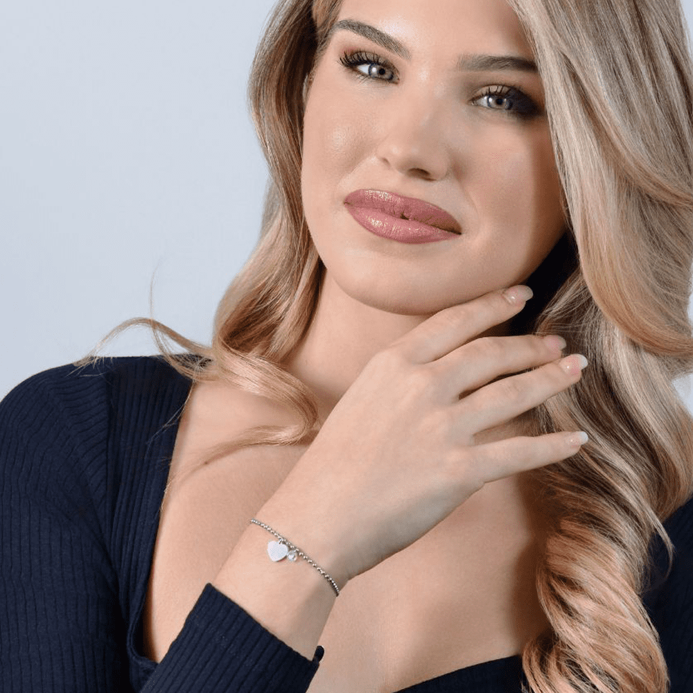 PANDORA Bracciale con Chiusura Cuore Infinito Pietre Luminose | Gold PANDORA Bracciale con Chiusura Cuore Infinito Pietre Luminose | Gold