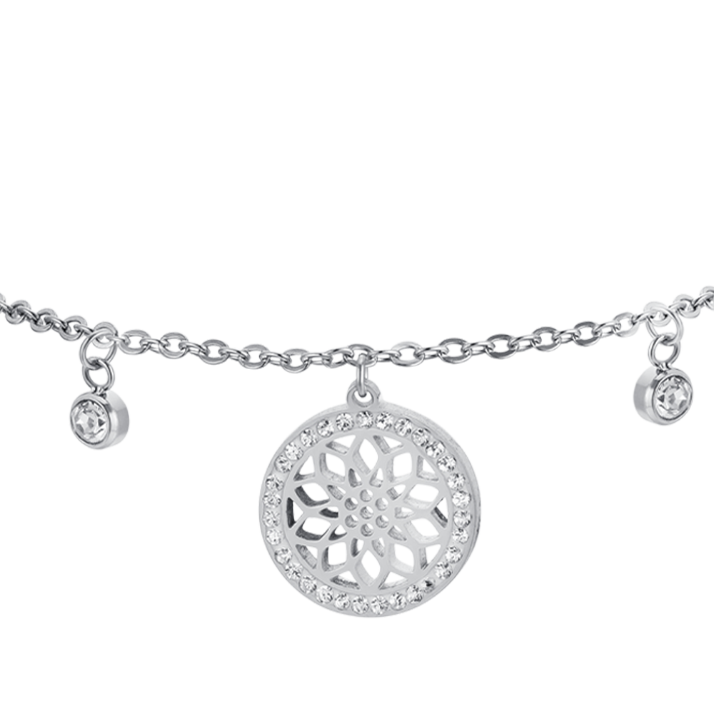 BRACCIALE DONNA IN ACCIAIO FIORE DELLA VITA