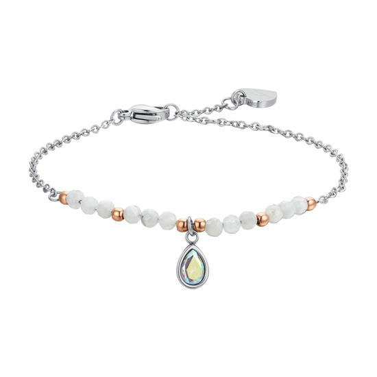 Bracciale agata bianca e agata nera - Marakò Gioiello Italiano Bracciale agata bianca e agata nera - Marakò Gioiello Italiano