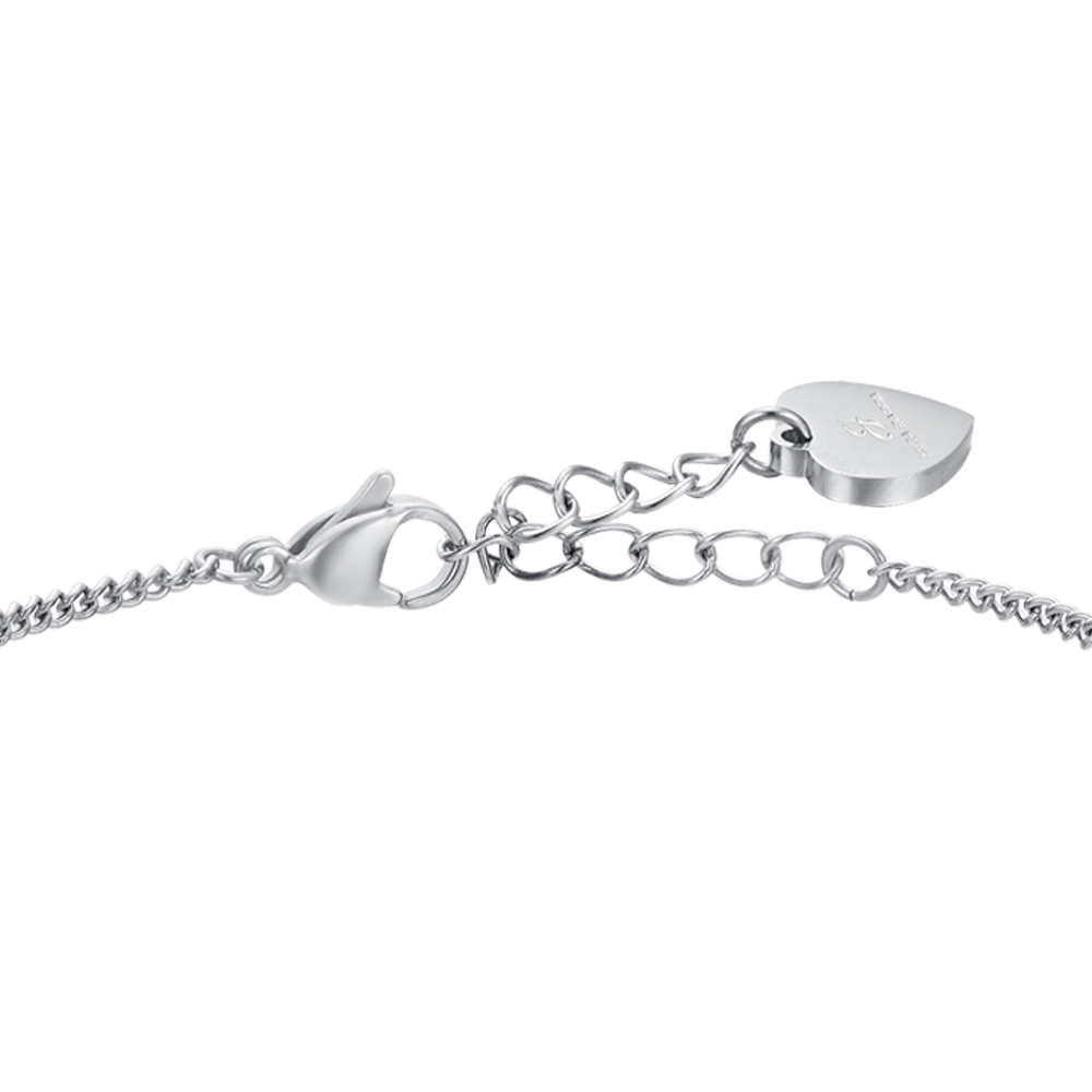 BRACCIALE DONNA IN ACCIAIO CON TRIANGOLI