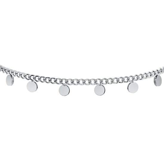 BRACCIALE DONNA IN ACCIAIO CON CERCHI