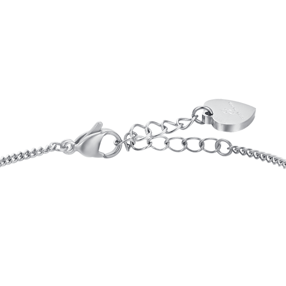 BRACCIALE DONNA IN ACCIAIO CON CERCHI