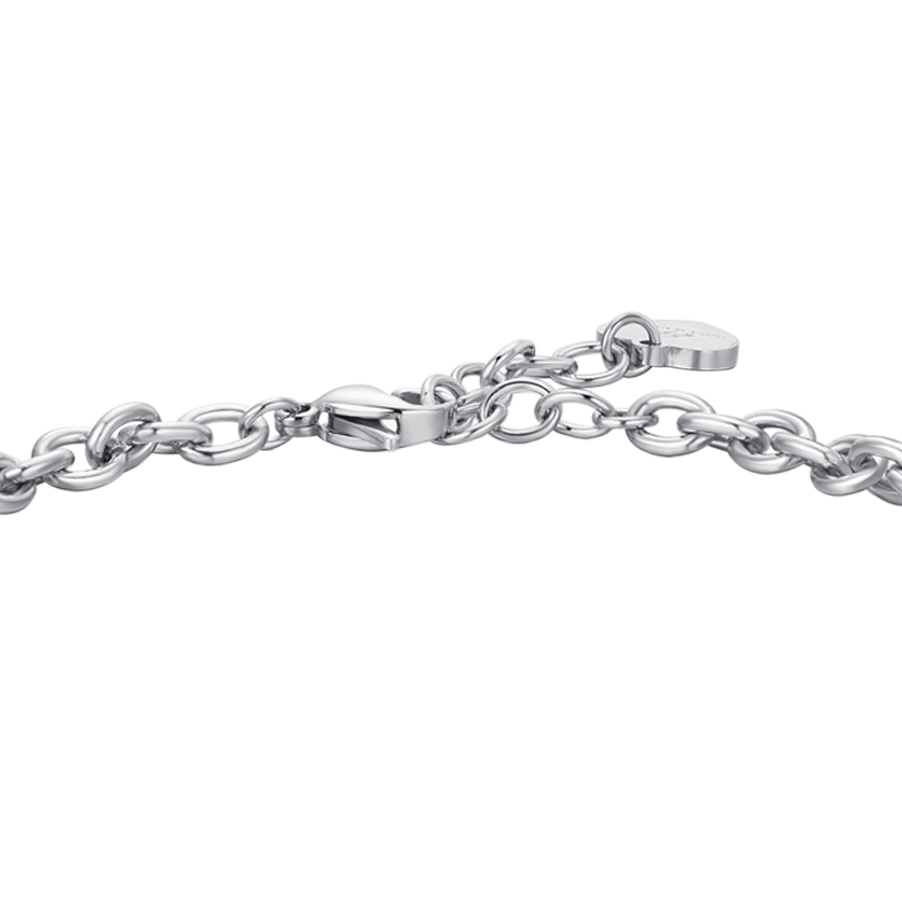 BRACCIALE DONNA IN ACCIAIO IL CUORE DI UNA NONNA