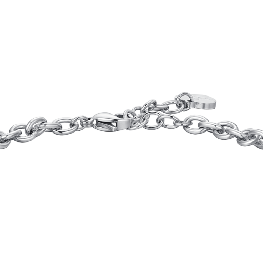 TTOVEN Bracciale Con Ciondolo Gatto – Regalo Per Ragazze Amanti Dei Gatti – In Acciaio Inossidabile – Con Catena Regolabile E Sacchetto In Velluto