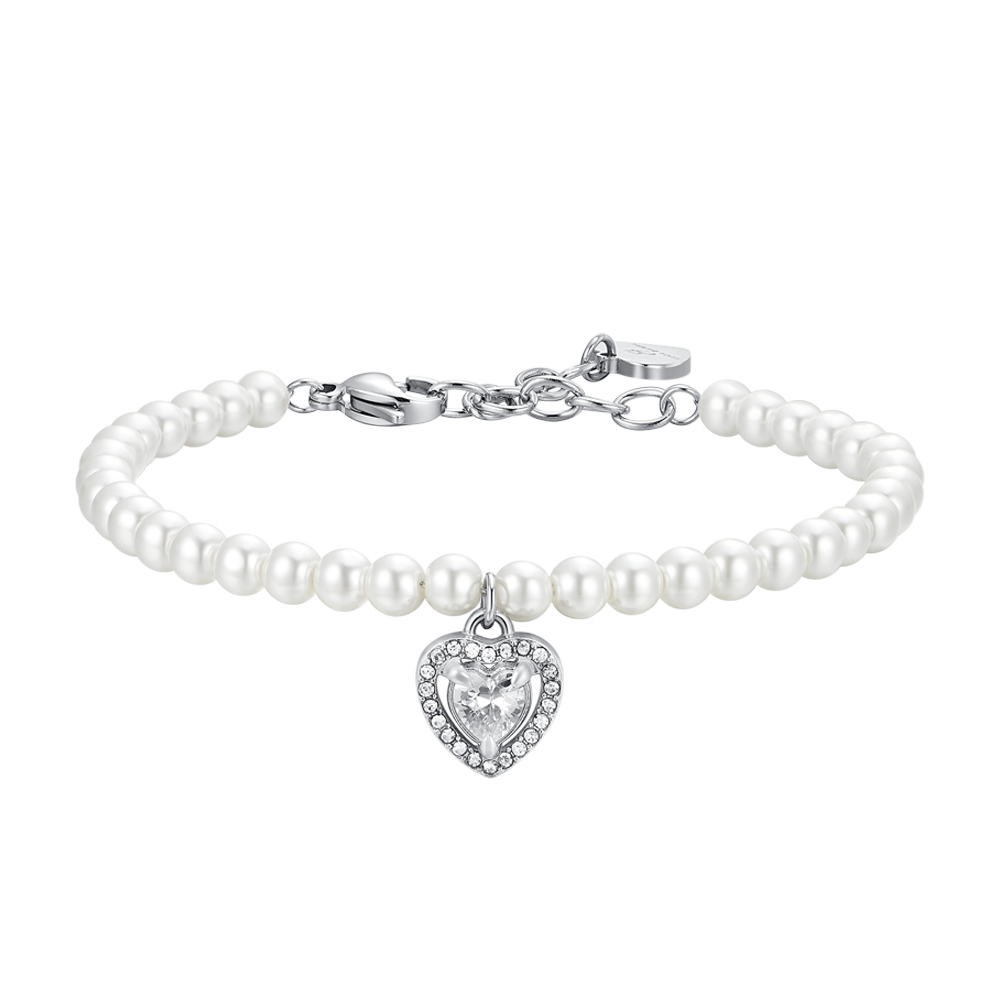 Bracciale con perline di vetro nero con chiusura magnetica, bracciale con perline distanziatrici, bracciale elegante, gioiello con chiusura facile, regalo per lei - Italia Bracciale con perline di vetro nero con chiusura magnetica, bracciale con perline distanziatrici, bracciale elegante, gioiello con chiusura facile, regalo per lei - Italia
