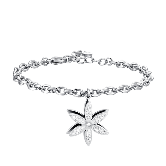 BRACCIALE DONNA IN ACCIAIO FIORE DELLA VITA GIREVOLE Luca Barra