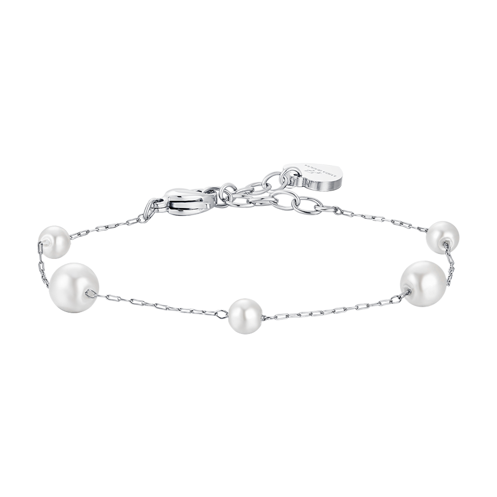 Set Regalo Per Damigella – Bracciale Perline Elastiche Con Scritta E Biglietto Con Busta - 4