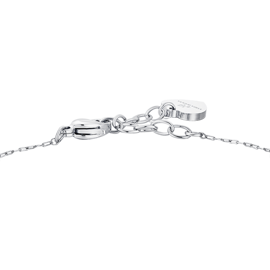 BRACCIALE DONNA IN ACCIAIO CON PERLE SINTETICHE