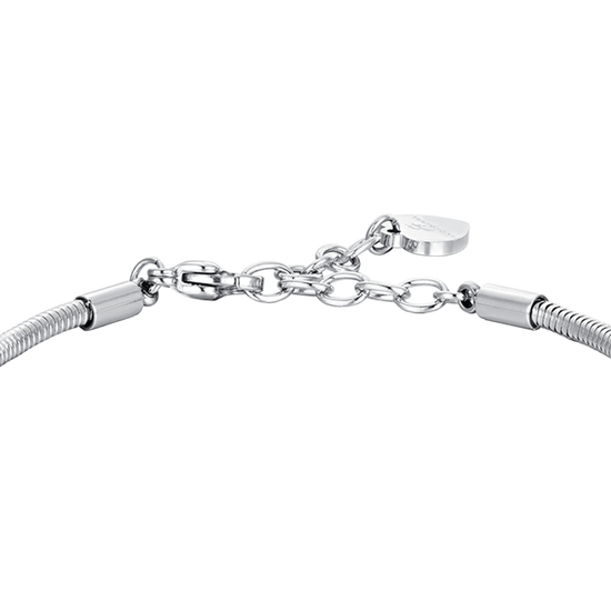 BRACCIALE DONNA IN ACCIAIO LUNA E CRISTALLI